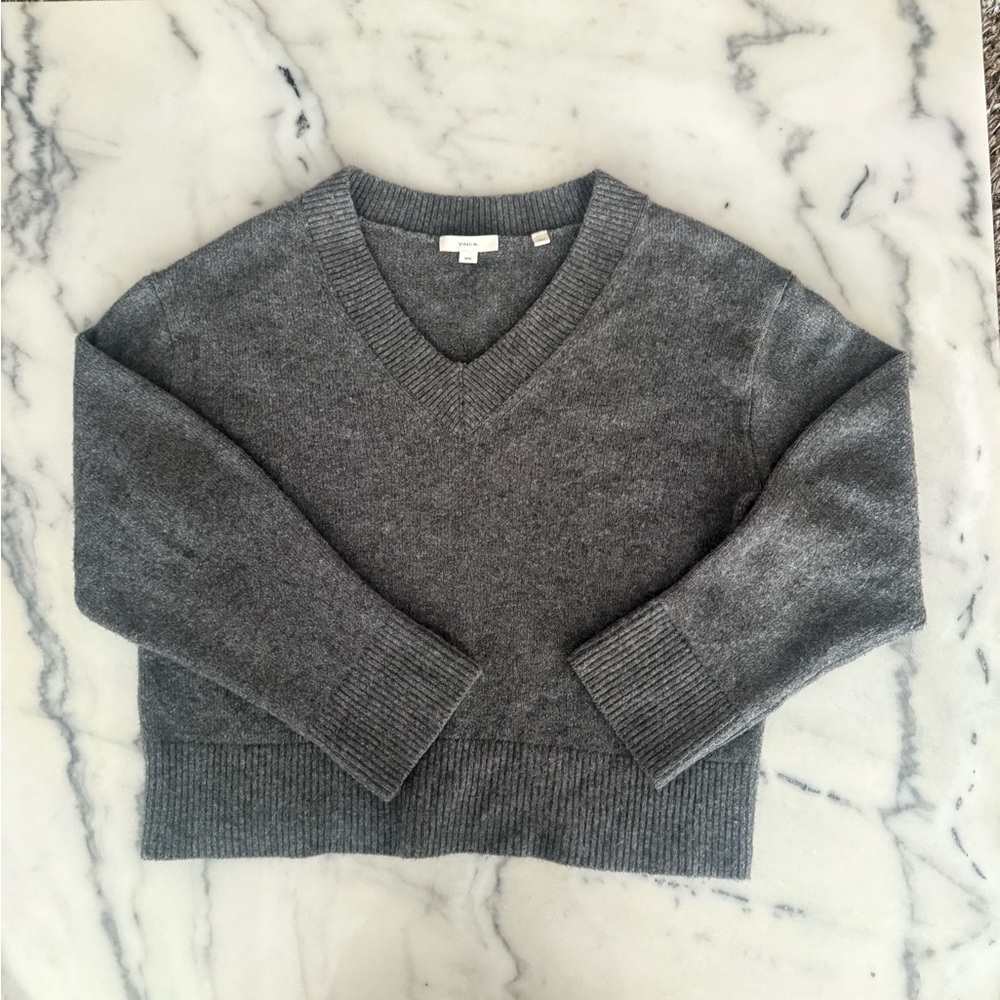 Vince Wool V-Neck Sweater